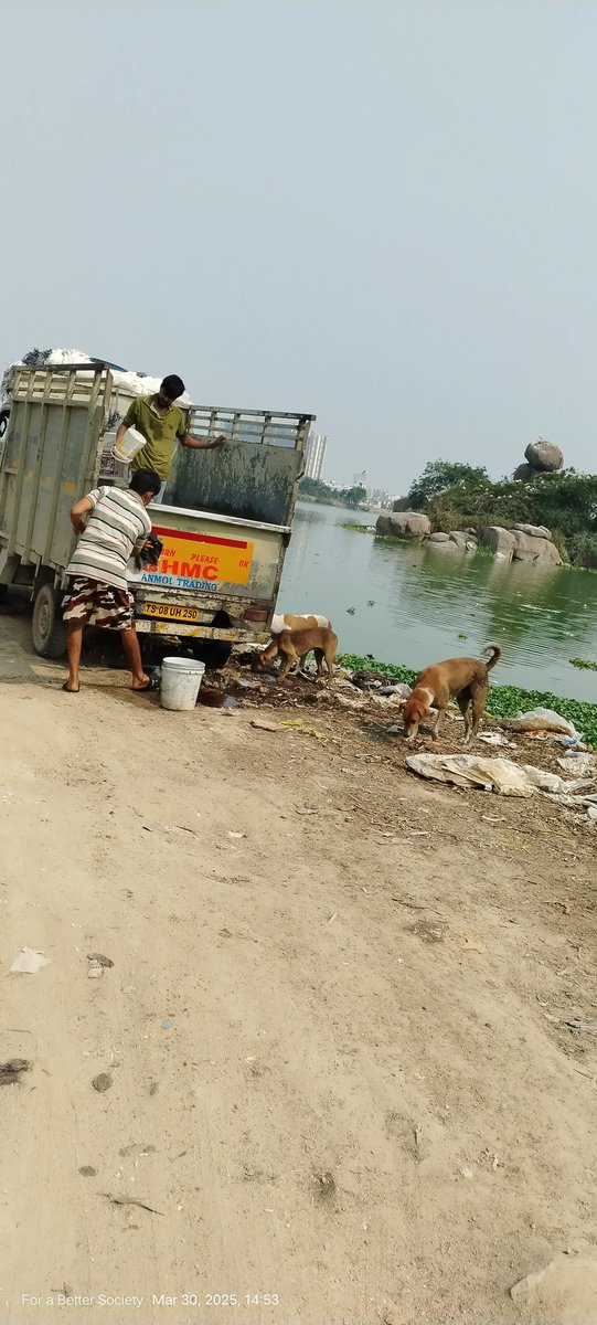 SaveAmbirLake's tweet photo. Please save Our AmbirLake, PragathiNagar. This is the situation now, From the Irrigationdepartment sending letters to Municipal authorities but no action till now on Nonveg Market and Non-Veg Dumping, @Comm_HYDRAA @CommissionrGHMC @MC_Nizampet @NikhilaHenry @TelanganaCMO @KTRBRS https://t.co/2XKKaTK8SZ