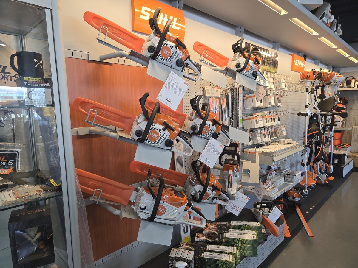 Serious garden tools from professionals who care. STIHL equipment at Fast Hire &amp; Sales - your local approved dealer. Power, precision, and performance for every job. Visit our Bredbury showroom at SK6 2SN or call 0161 494 1888. #STIHLDealer #QualityTools #ProfessionalEquipment