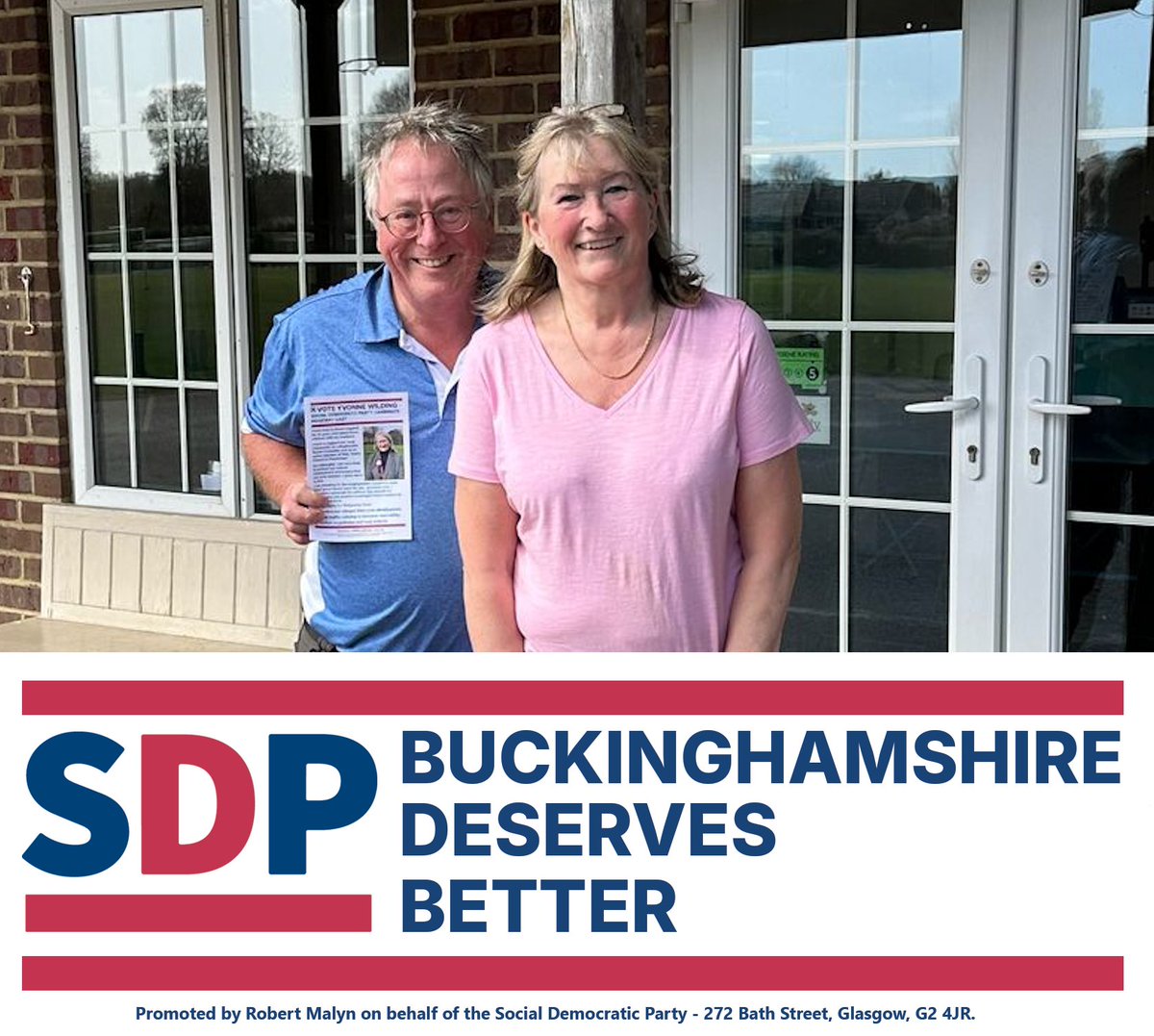 SDP Thames Valley (@sdpthamesvalley) on Twitter photo We launch another campaign today in Buckinghamshire, this time in Ridgeway East, as our SDP candidate <a href="/YvonneWilding/">SDP Yvonne Wilding for Ridgeway East Bucks Council</a> is out and about in the Naphill area.
If we want better, we have to work and vote for better. We launch another campaign today in Buckinghamshire, this time in Ridgeway East, as our SDP candidate <a href="/YvonneWilding/">SDP Yvonne Wilding for Ridgeway East Bucks Council</a> is out and about in the Naphill area.
If we want better, we have to work and vote for better.