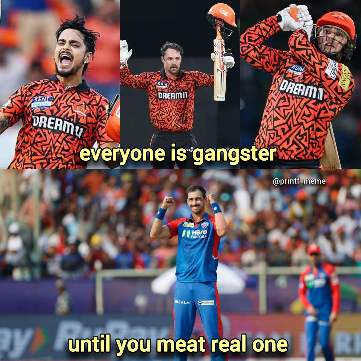 rajchou9680's tweet image. #DCvsSRH 
Mitchell Starc 🗿 
#DCvsSRH