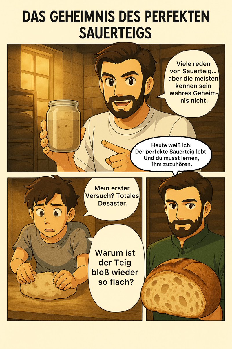 brotprofi's tweet photo. BROTPROFI Backbuch im Manga-Style? 💥
#manga #brotprofi #einfachgutesbrot 
#imagegenerator #openai #ghibli #studioghibli #anime https://t.co/Epdk3ZG3it