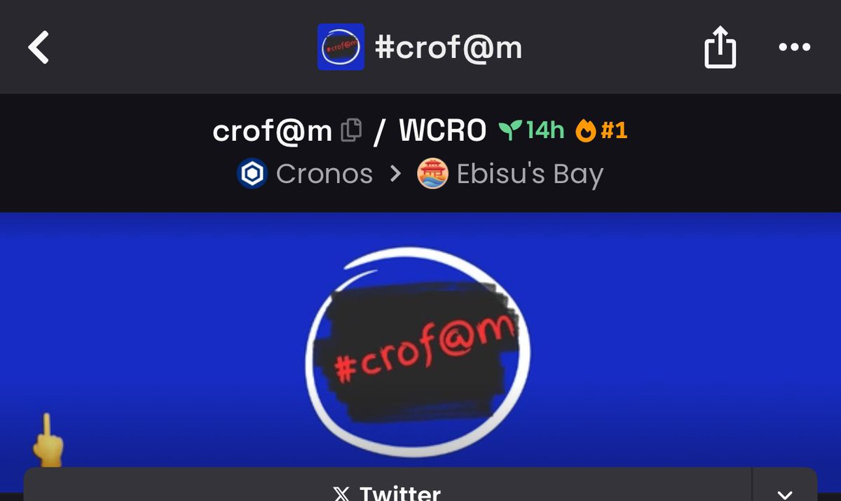 Loadedloaner33's tweet photo. @ElderKarl68 thank you for #crof@m
It’s funny that I don’t see a lot of big influencers talking about this. They are only for the @cronosapp when it’s centralized by them. Let’s see what fair opportunity can get us! 
@PUUSHDABUTTON https://t.co/oLGpZAAW1w