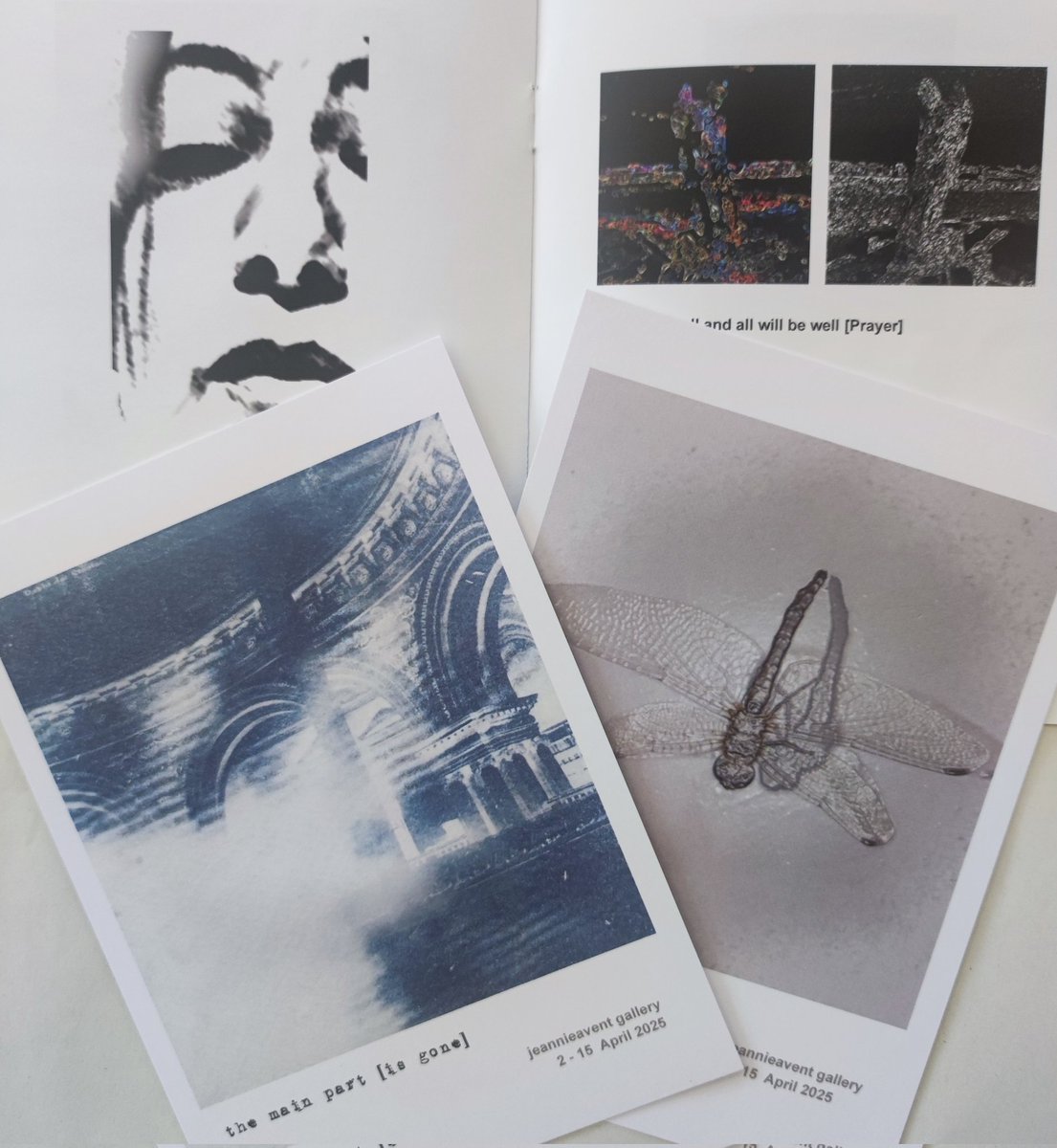 Postcards arrived today for our exhibition next week <a href="/BerlinReified/">Sylee Gore</a> Hope to see you there at the Jeannie Avent Gallery, East Dulwich, Nic &amp; Sylee