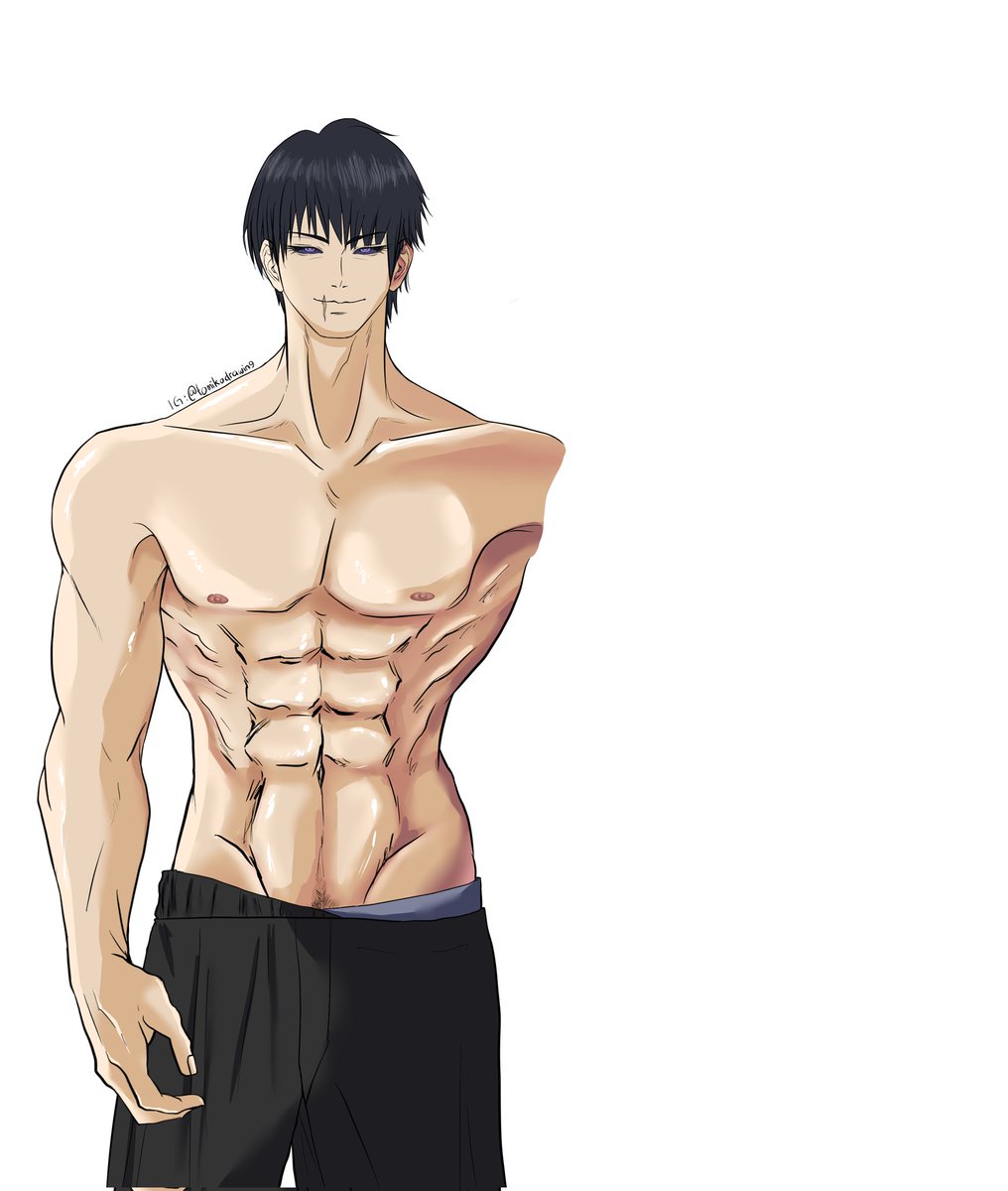 Kevinatomiko's tweet photo. Collab for #TojiFushiguro fan art with @use_miake384 <3 
Done for the possessed toji, ur turnnn https://t.co/EBq3sNHmUi
