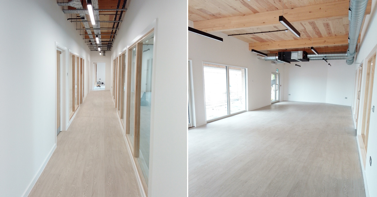 KentStructures's tweet photo. Latest progress at the Maude Community Centre project. The annexe building is now close to completion and handover.  Want to know more about this project? Find details  here: https://t.co/CVaU91qDk6 
#construction #sports  #annexe #newromney #kent https://t.co/EtJxoX7ZZ3