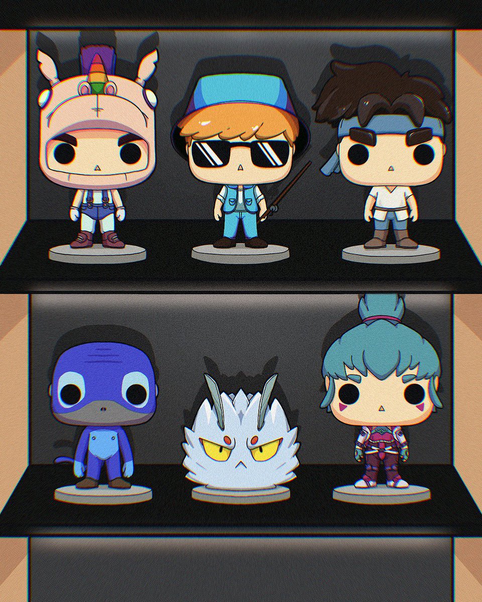My entry for Ronin Art Mashup Contest. I made them into Funko Pops 😅. 
<a href="/PixelHeroesMMO/">Pixel Heroes Adventure</a>
<a href="/FishingFrenzyCo/">Fishing Frenzy</a>  
<a href="/LumiterraGame/">Lumiterra (mainnet arc)</a>
<a href="/RonkeOnRon/">Ronin Monke</a> 
<a href="/AxieInfinity/">Axie Infinity</a>  
<a href="/kaidrochronicle/">Kaidro 🐉</a> 

#RoninArt #RoninMashupArt