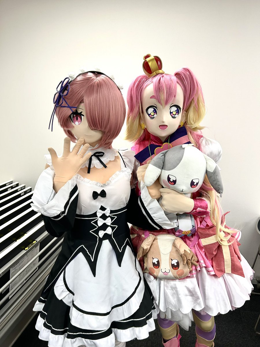 昨日はたくさんの着ぐるみさんたちと撮らせてもらいました