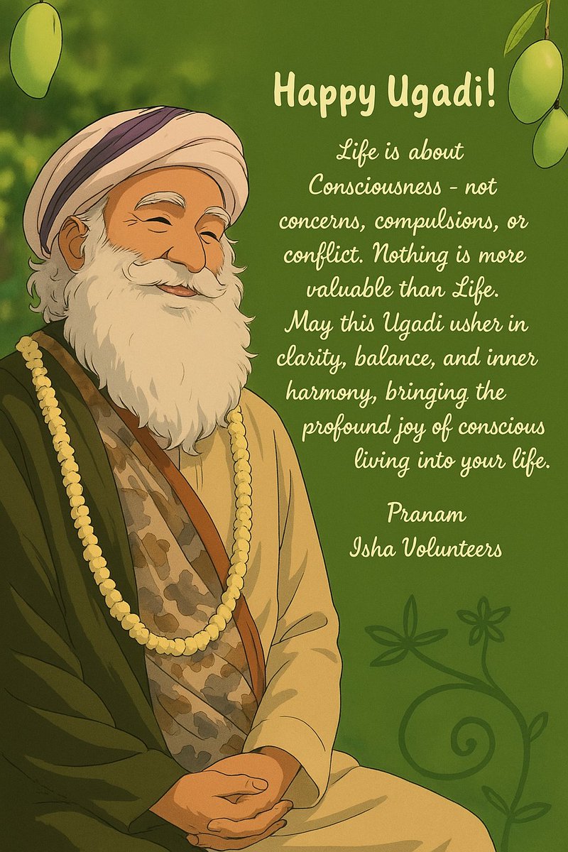 Bsppriya0's tweet photo. Wishing you a prosperous and joyous Ugadi! https://t.co/mLvj5QQvYQ