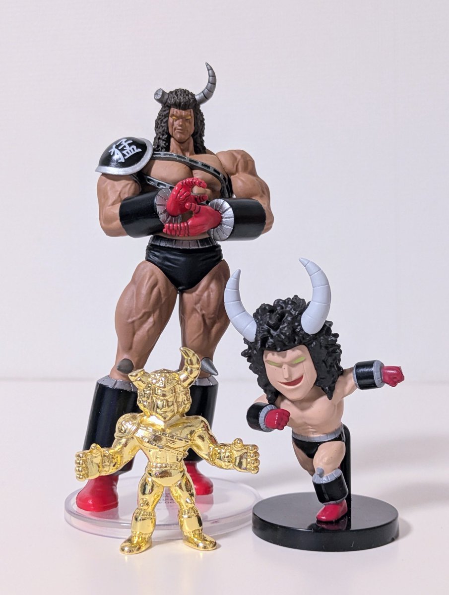 pastime6171's tweet photo. 来週のキン肉マン一番くじ楽しみ
全長30cmのバッファローマン
スゴそうだ🐃
運命の５王子もいつか一番くじでやってほしい https://t.co/56FBz1dgdQ