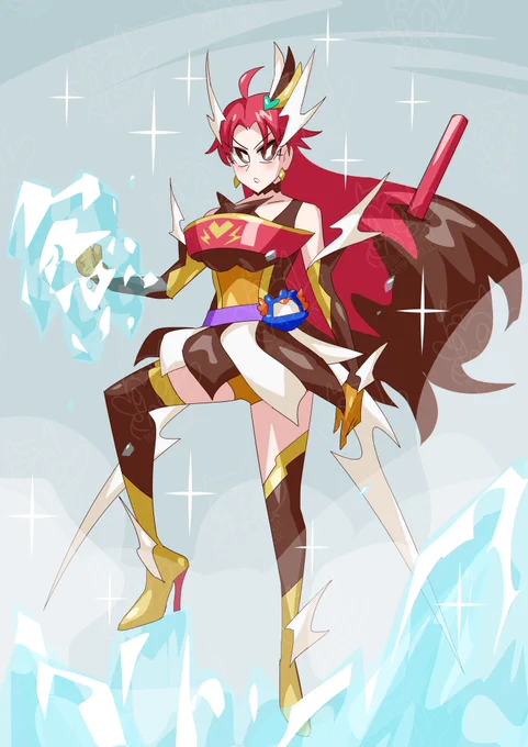 キュアヴァレン フラッペカスタム #キュアライダー #ライダー少女 