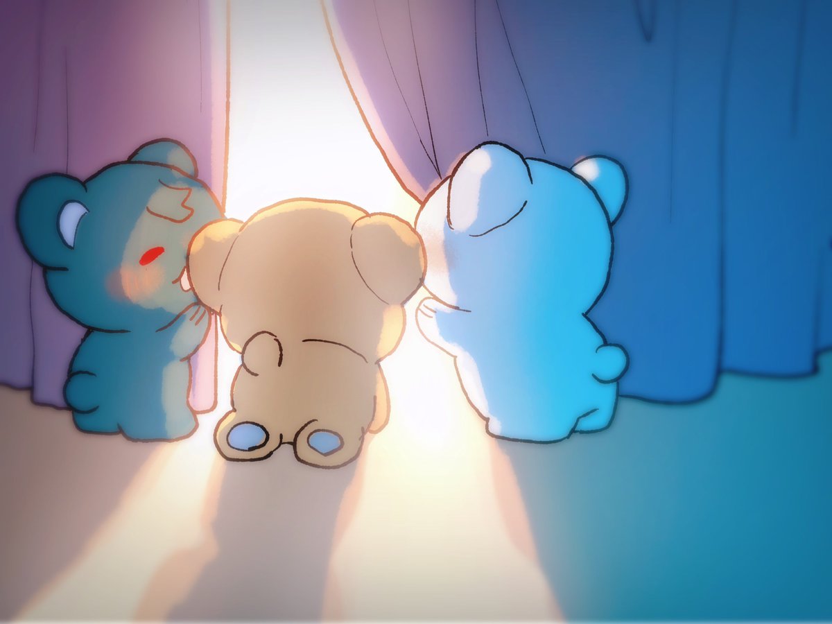 ※捏造※画像バグってしまたので再掲

名前待ちのくまたち🧸
