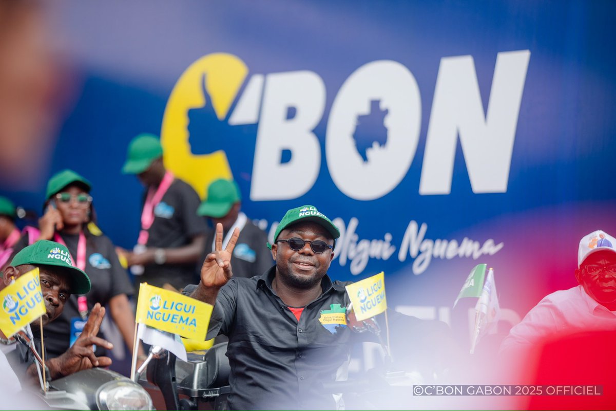 cbon2025's tweet photo. 📸 | Le peuple au Rendez-vous🔥

Retour en images sur le meeting d’ouverture du candidat Brice Clotaire Oligui Nguema .

#Gabon2025 
#CBON2025 
#LeBâtisseur 
#UnitéEtProgrès 
#TousEnsemble https://t.co/9l3RO7FRwz