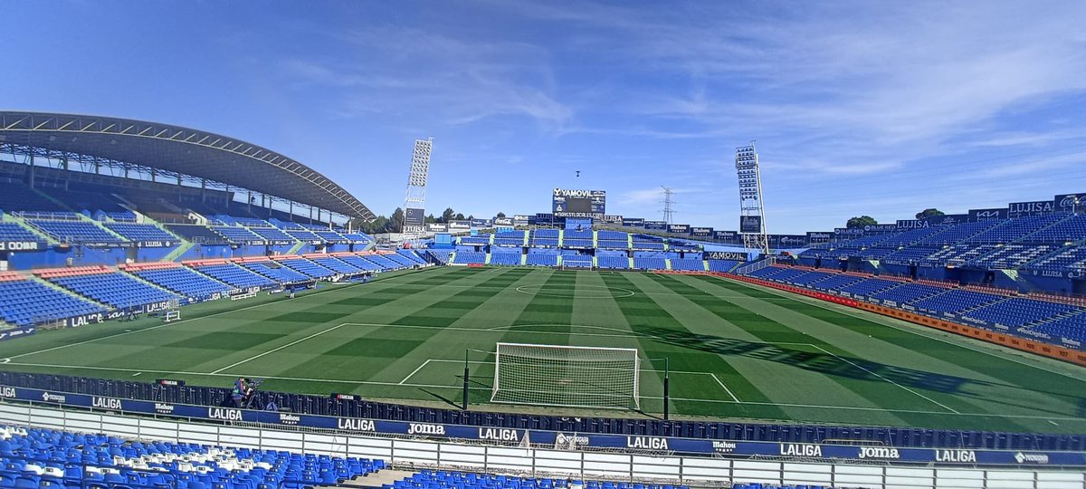 🏟️ Coliseum 
<a href="/GetafeCF/">Getafe C.F.</a> 
<a href="/VillarrealCF/">Villarreal CF</a> 
#GetafeVillarreal