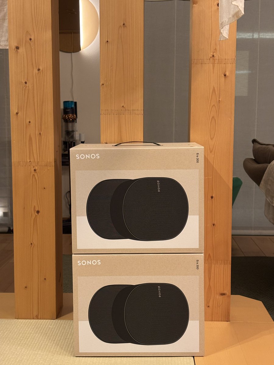 sxzz's tweet image. 终于买了！#SONOS ERA300