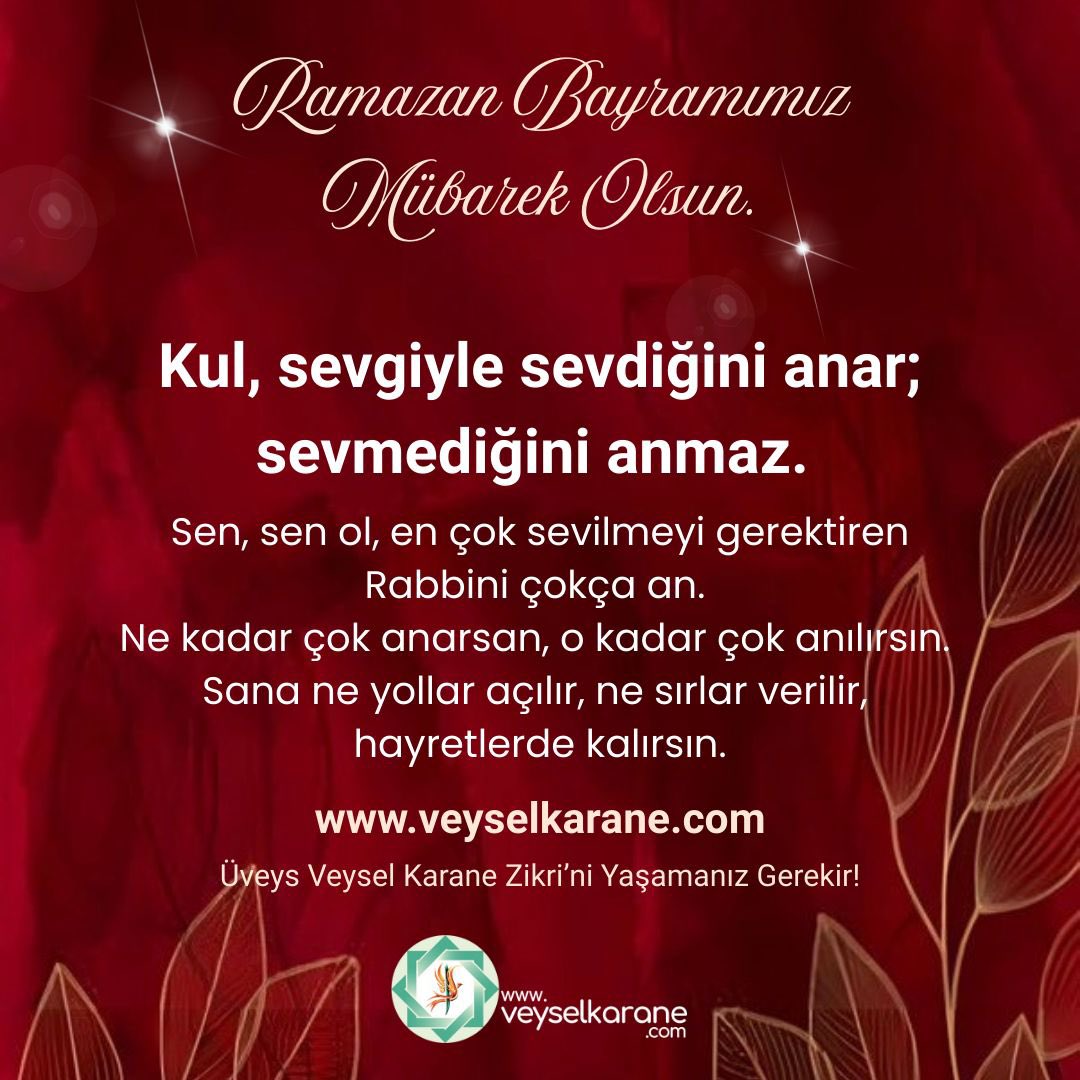 UveysleriS's tweet photo. Allah’ın ve Resulunun selam ve bereketi üzerinize olsun, her geceniz Kadir, her gününüz Bayram olsun!
@veyselkarane https://t.co/c76XMF4iQJ