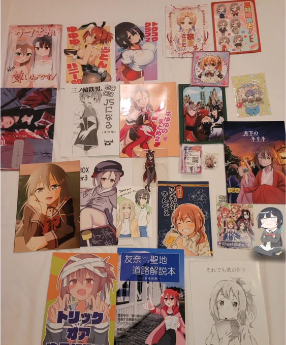 本日の戦利品なのだ😸
たくさん買えた事を心より誇らしく思います✨✨ 