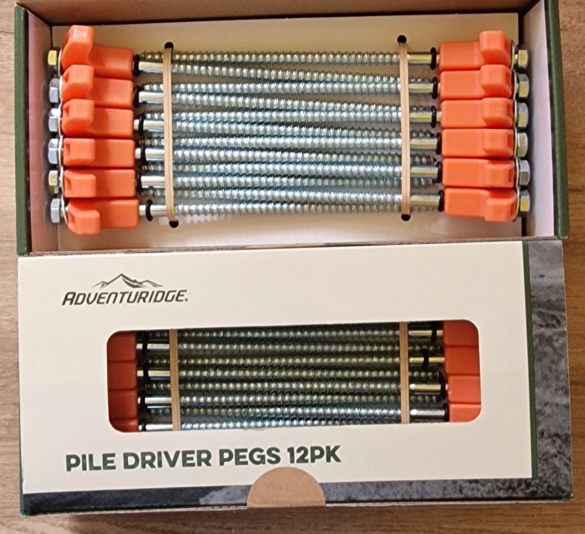 Another caravanning bargain from  <a href="/AldiUK/">Aldi Stores UK</a> - Pile Driver Pegs. Only £4.99 a box of 12. New season new pegs 🤣🤣🤣😍😍