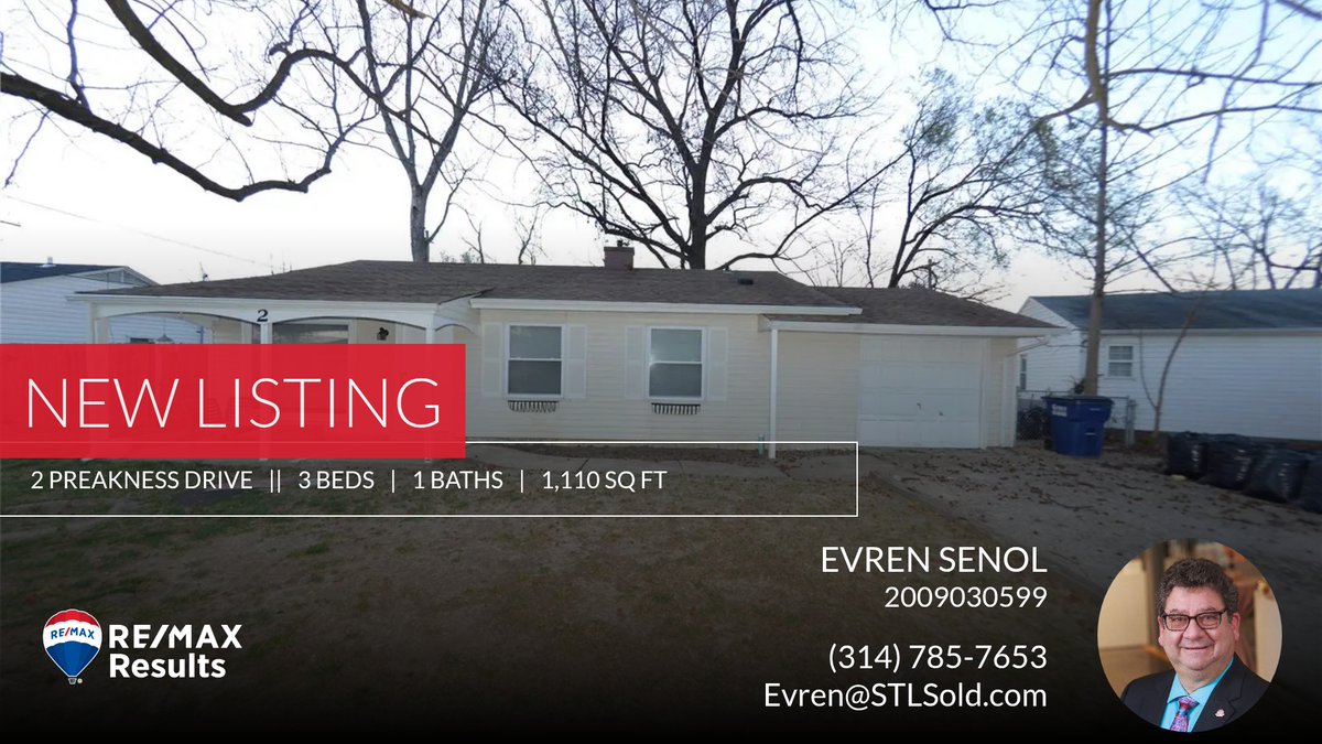 STLSOLD's tweet photo. 📍 New Listing 📍 Take a look at this fantastic new property that just hit the market located at 2 Preakness Drive in St Peters. Reach out here or at (314) 785-7653 for more information

Consider it SOLD!(tm) Consider it LEASE... https://t.co/nAqjRp4l5y https://t.co/WAJqm0gvYG