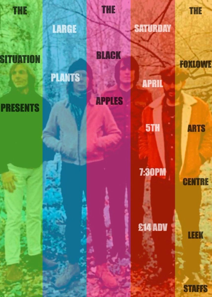 FoxloweArts's tweet photo. @LargePlantsBand @SituationEvents https://t.co/PDD6HVR70L