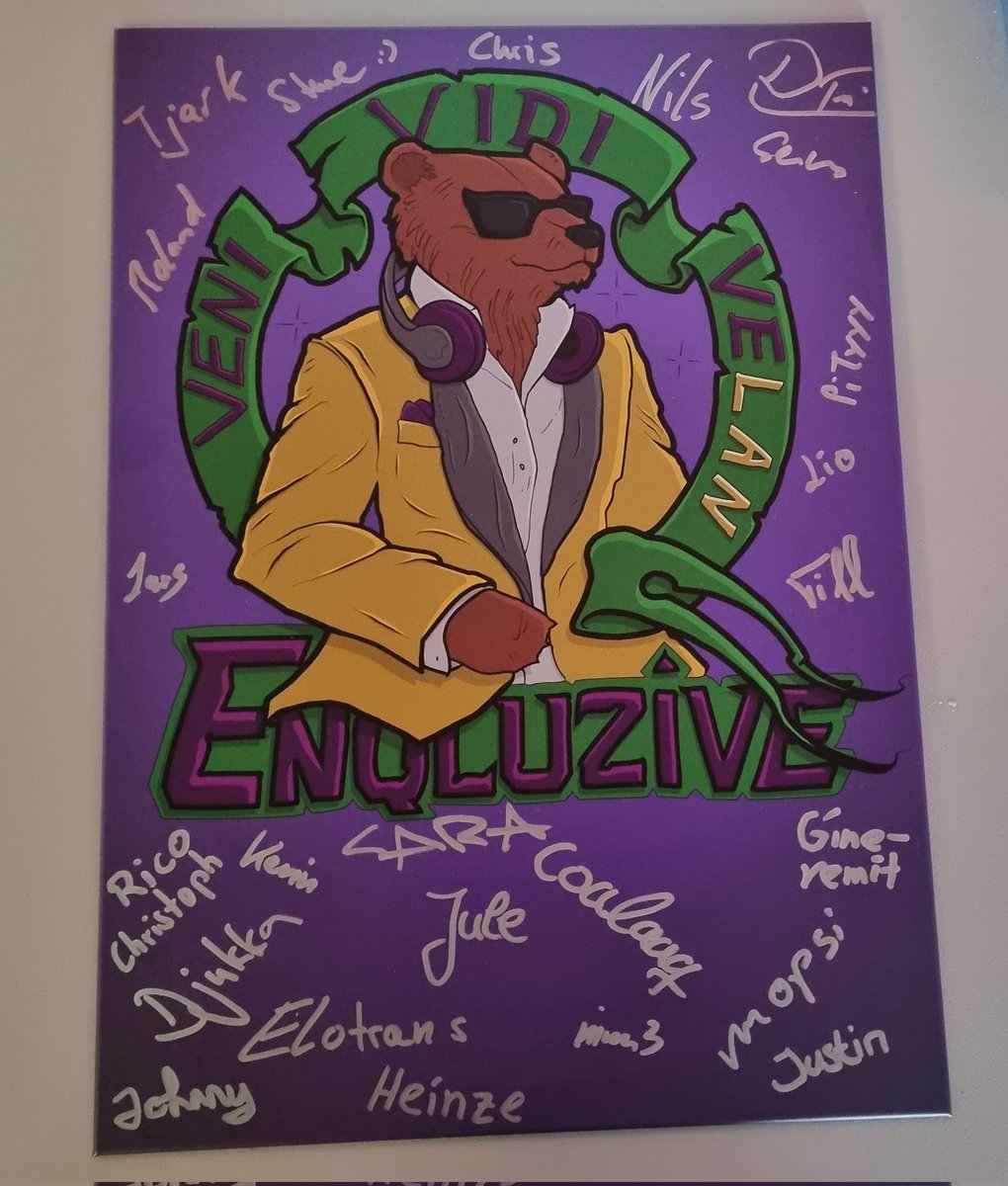 Es war mal wieder Full House bei uns in Rapid Lan.👀

Vielen Dank an die Community "Enqluzive" für den jetzt schon fünften Besuch bei uns und damit Glückwunsch zum eigenen <a href="/Displate/">Displate</a> welches wir im Gaming-Raum aufhängen.😊

rapidlan.de 

#displate #werbung