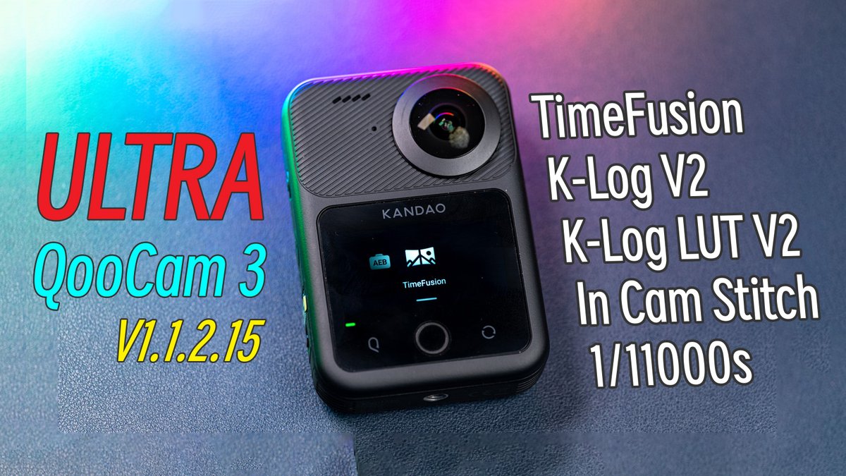 YuqingGuo10's tweet photo. The K-Log V2 is IMREPESSIVE , Explaination on QooCam 3 Ultra March 2025 updates https://t.co/VQz6eI5IDS 
@KandaoVR https://t.co/eZ01icjHev