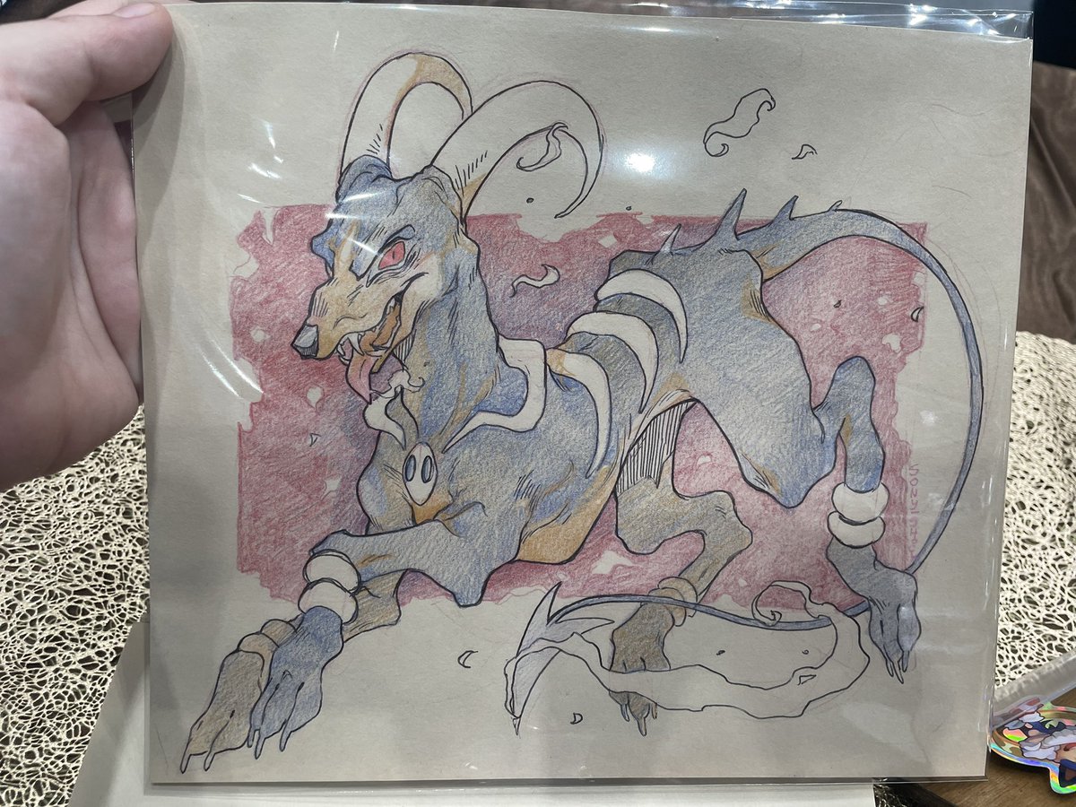 To be fair, this Houndoom commission went very very hard