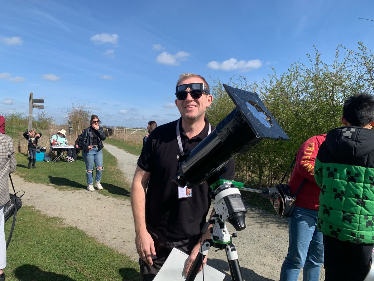 Blakey๐๐จ๐ฉ๐๐ญโ๏ธ (@ukblakey) on Twitter photo Fantastic day yesterday at Abberton <a href="/EssexWildlife/">Essex Wildlife Trust</a> showing the public the partial solar eclipse. <a href="/GoStargazing/">Go Stargazing</a> Fantastic day yesterday at Abberton <a href="/EssexWildlife/">Essex Wildlife Trust</a> showing the public the partial solar eclipse. <a href="/GoStargazing/">Go Stargazing</a>