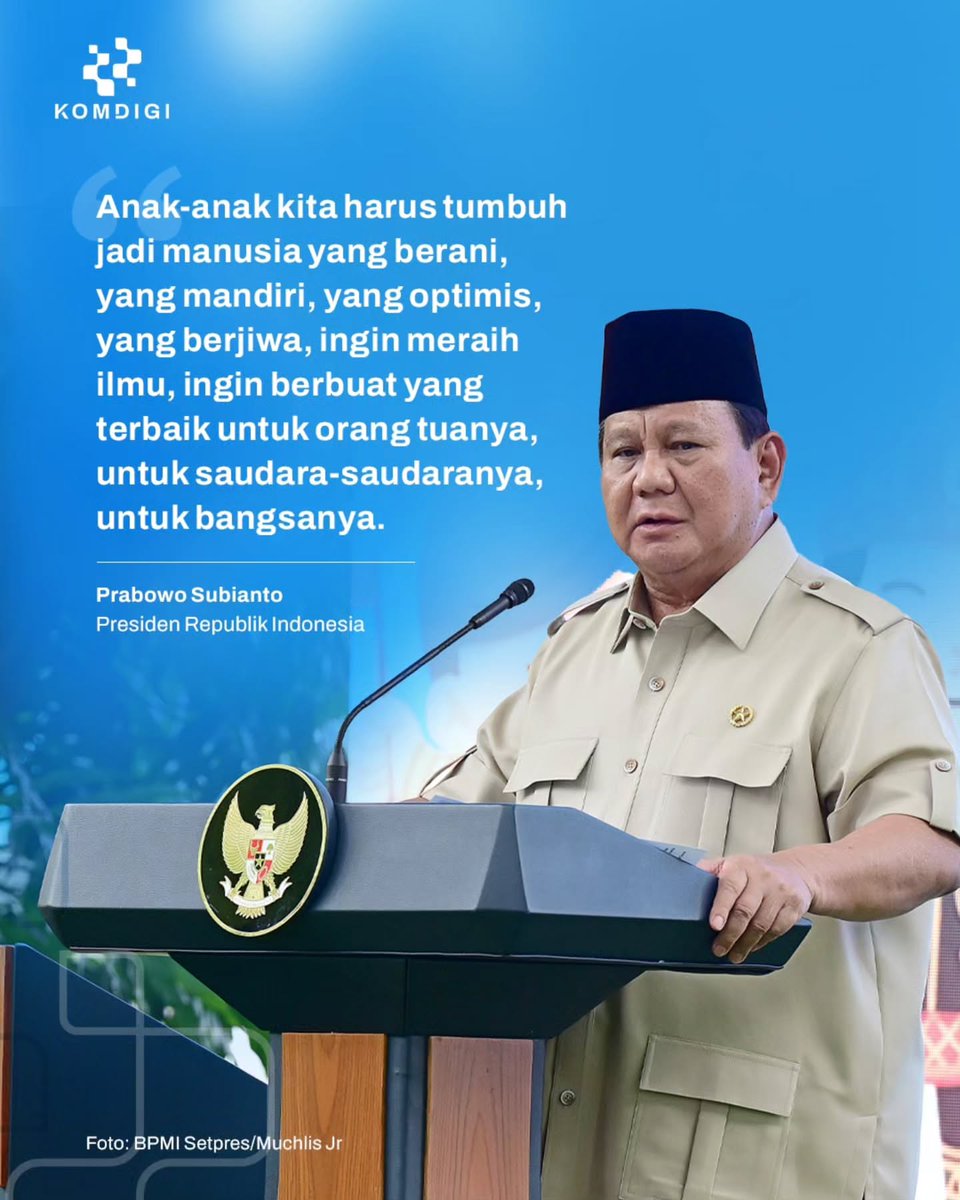 Presiden Prabowo Subianto meresmikan kebijakan Tata Kelola untuk Anak Aman dan Sehat Digital (TUNAS). Regulasi ini menandai langkah strategis pemerintah dalam memperkuat pelindungan anak dari dampak negatif teknologi digital.

Apa Saja yang Diatur dalam TUNAS?

1. Klasifikasi