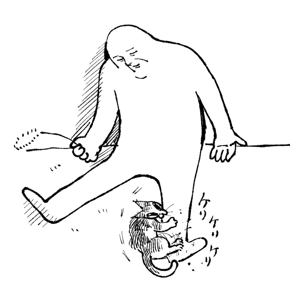 ねこずっと元気でよろしい 人間はすぐ疲れる 