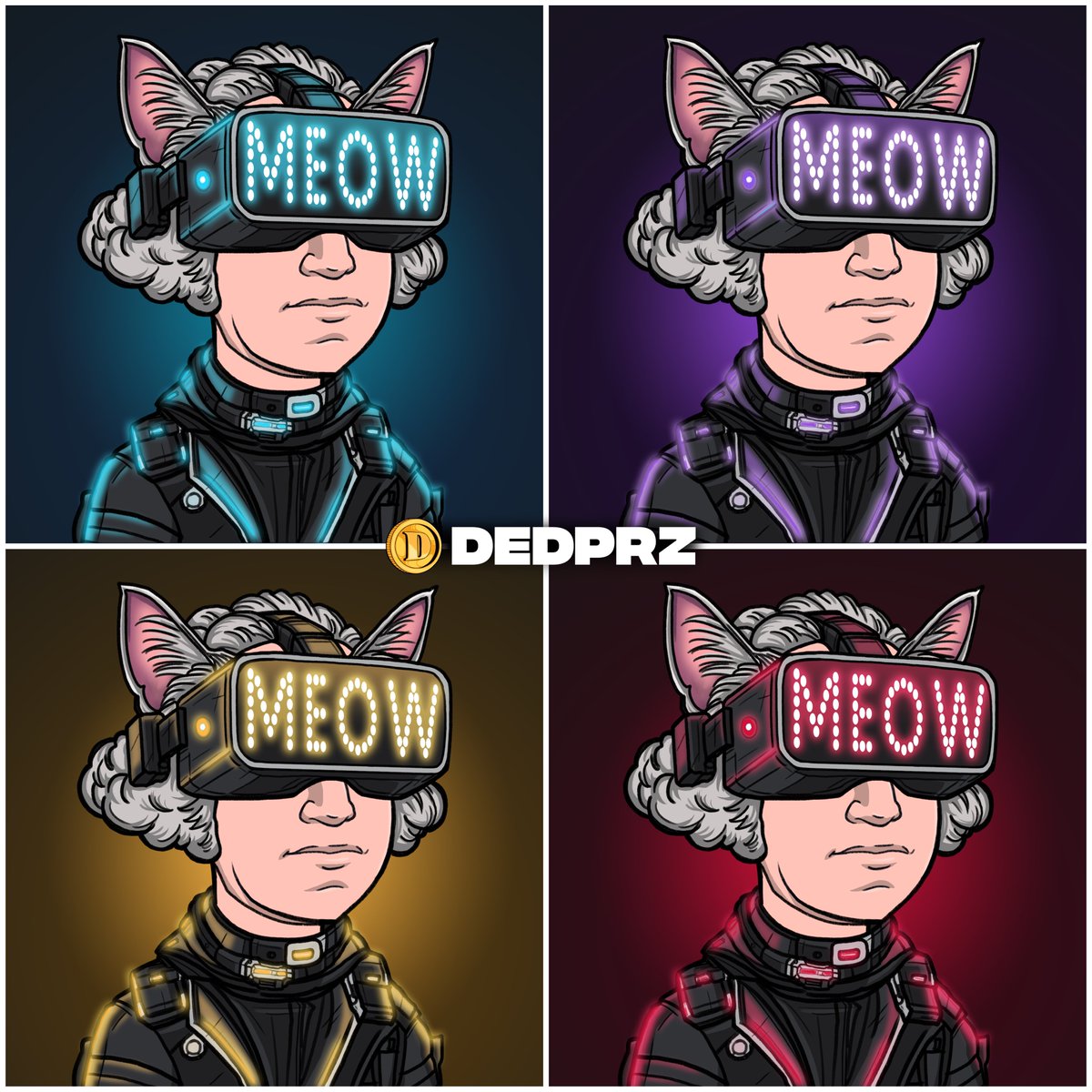 Did you know…

You can spin the reels on a DEDPRZ ORIGINAL? 🐱

Cyber Cats—our exclusive slot made in collaboration with <a href="/KittenHaimer/">Kitten Haimer</a>! Give it a spin! 🎰

#DEDPRZ $KHAI