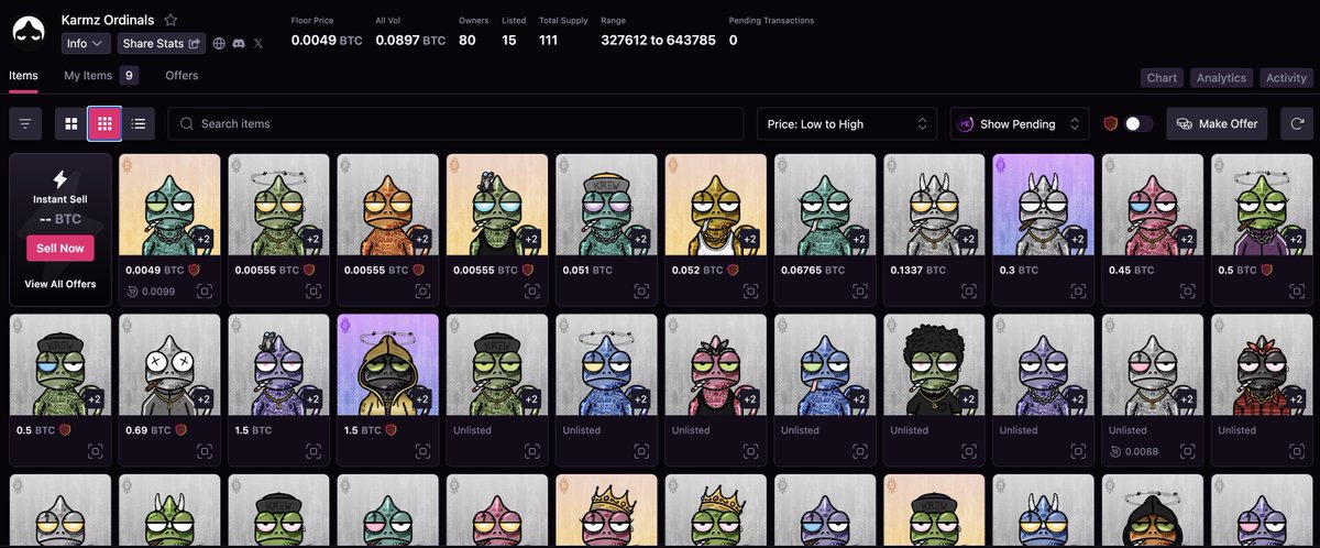 When people push back or fade an idea, that's my signal to go all in

This little collection of 111 hand-drawn lizards is my genesis on Ordinals &amp; it got faded hard when it dropped

Months later holders got rewarded by the ecosystem with airdrops &amp; runes for being early

This