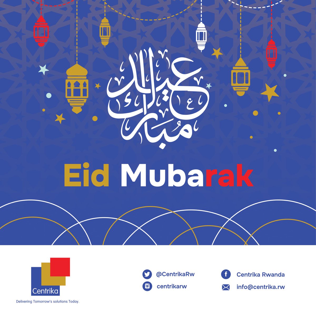 Centrika Wishes You a Joyous Eid! Celebrate the blessings and cherish the moments! 

#EidMubara #Centrika