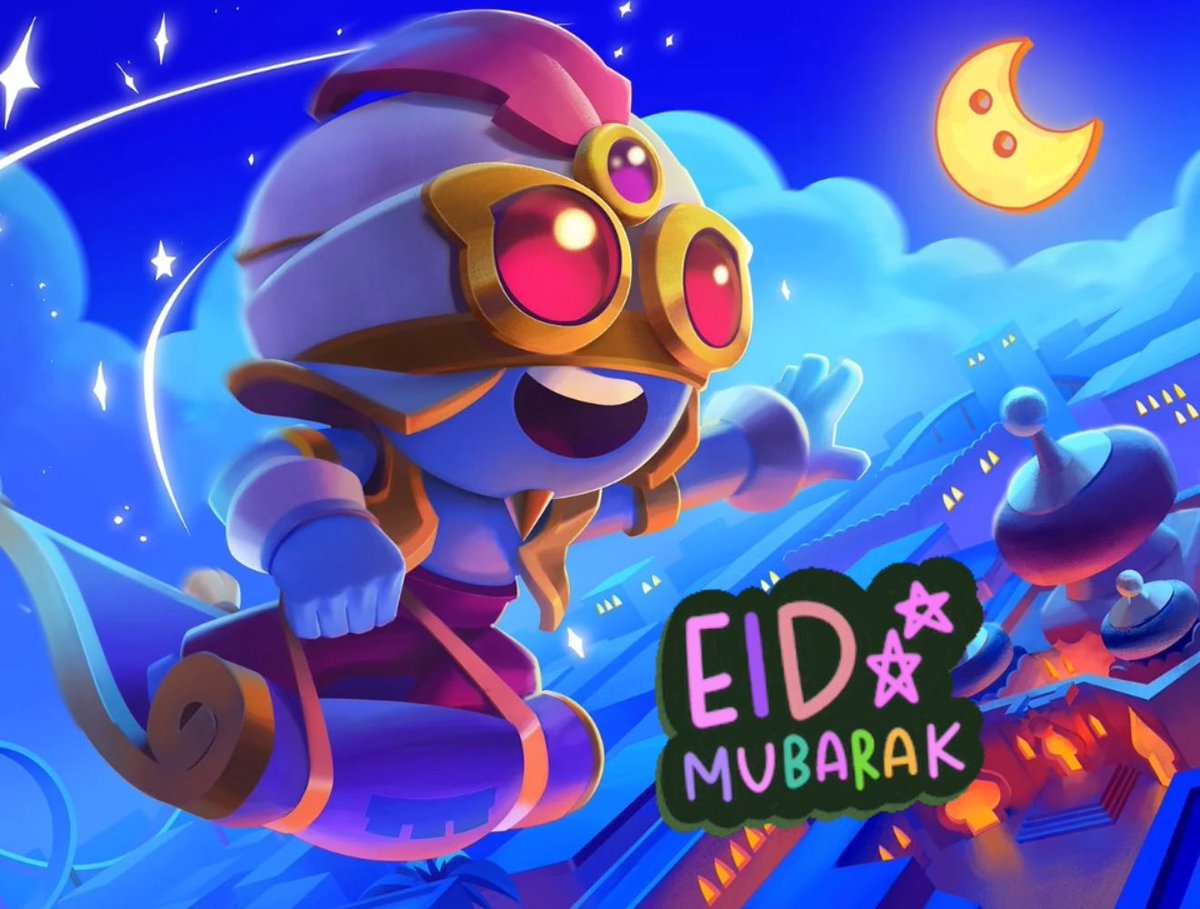 Eid Mubarak! Wishing everyone a happy and blessed day! 🌙 ❤️