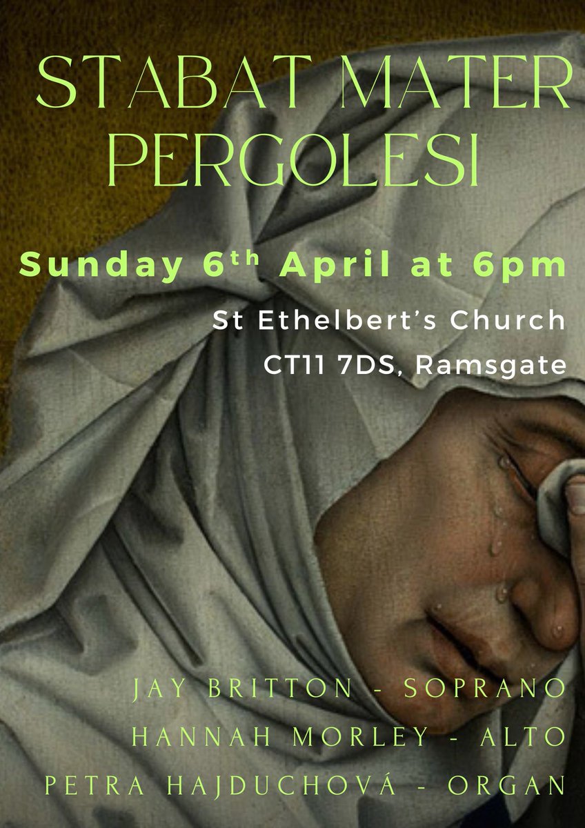 For people in and around Kent, we will be performing this masterpiece as part of the lead up to Easter. This music is later than my usual Tudor offerings, but I guarantee you will love it!