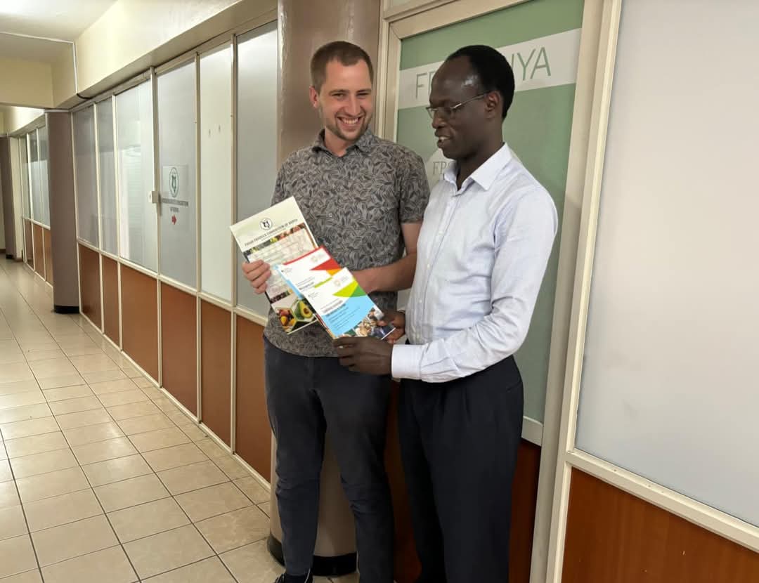 OkisegereOjepat's tweet photo. I on 28th March afternoon had a fruitful consultative meeting with Niklas Schiffers from IPD - Import Promotion Desk of Germany in my office as we explore areas of collaboration and partnership as we grow Kenya's exports to Germany @FPCKenya_ https://t.co/raLqjjDFRO