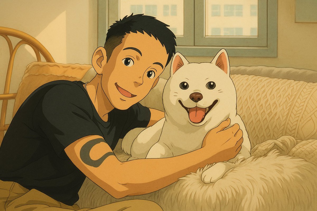 My life has become a ghibli anime.