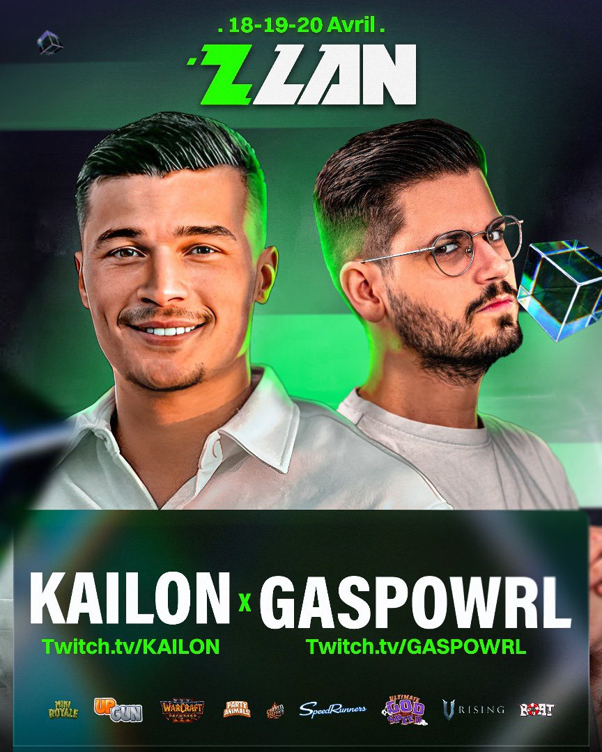 KailonYTB's tweet photo. LA ZLAN C’EST OFFICIEL ! ⚡️
En duo avec @gaspow on va bien train objectif top 4 ! 

Montez dans le train, on va stream nos entraînements ! 💪🏼
#ZLAN2025 https://t.co/IbGNDOUS2X