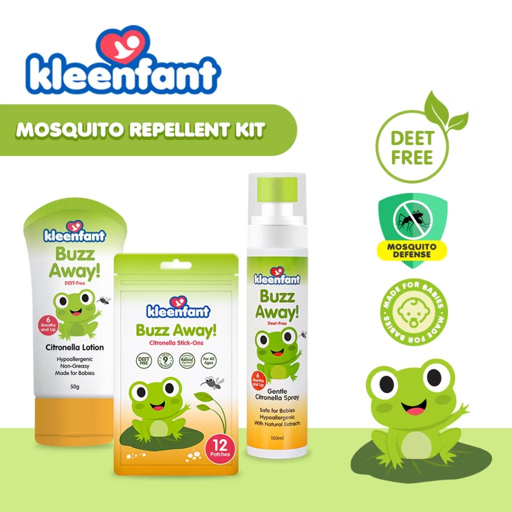 Check out Kleenfant Buzz Away Collection Long Lasting Mosquito Citronella Repellent (Spray / Lotion / Patch) for ₱95 - ₱149. Get it on Shopee now! s.shopee.ph/9KUKZ4unfo?sha…