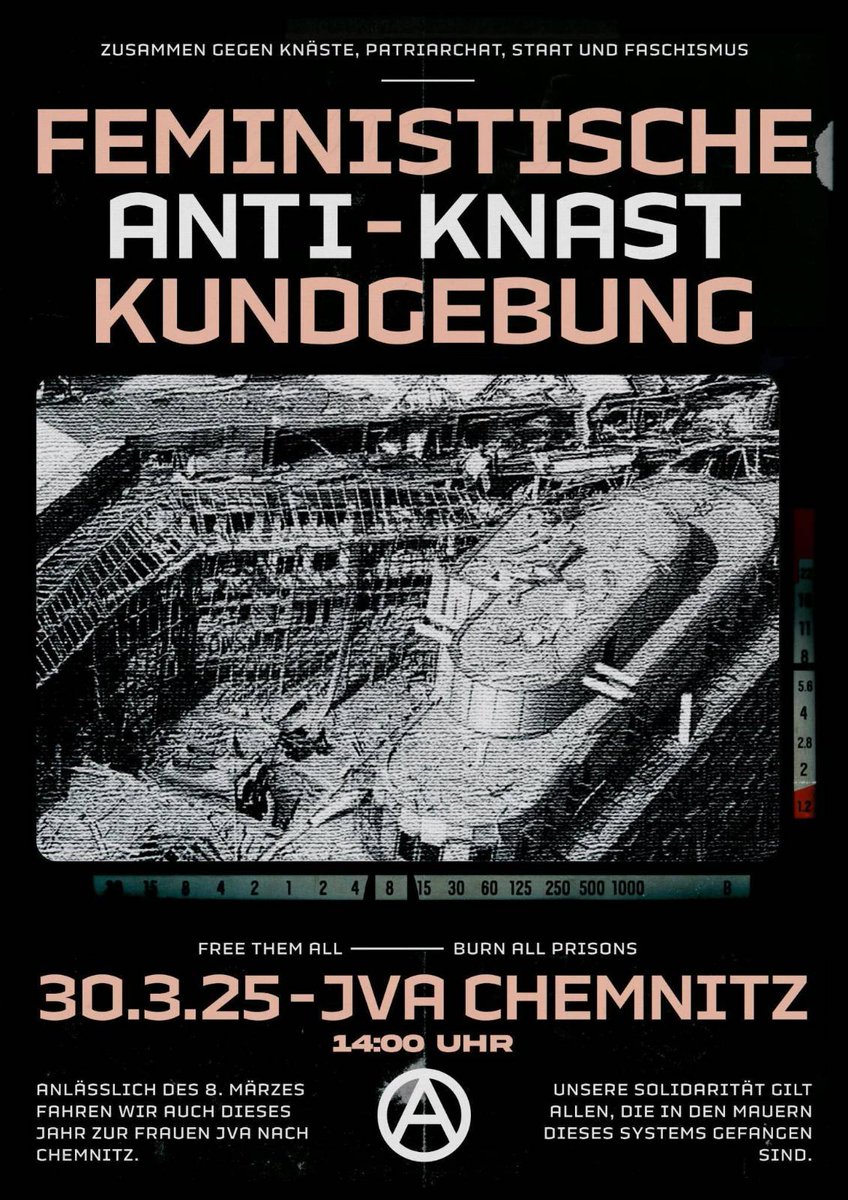 BASC161's tweet photo. Viel Erfolg heute den Genoss:innen in #Chemnitz! Nele und Paula freuen sich und haben fleißig Musikwünsche von Mitgefangenen gesammelt. 

#FreeAllAntifas
#FreeNele
#FreePaula https://t.co/5cQyShpdU6