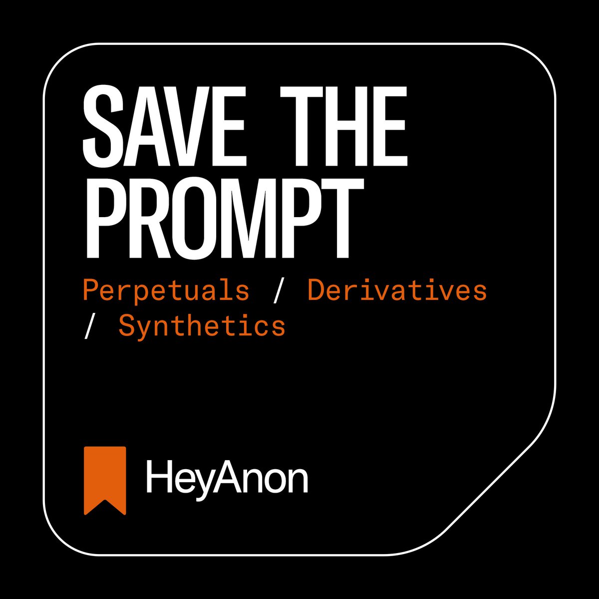 HeyAnon, save the prompt!

Perpetuals / Derivatives / Synthetics

Open leveraged positions or provide liquidity with one command.

🔹 GMX – “Use 1000 USDT on GMX to open a 3x long on BTC on Arbitrum”
🔹 Cyberperp – “Use 500 IOTA on Cyberperp to open a 3x long on IOTA on Iota”
🔹