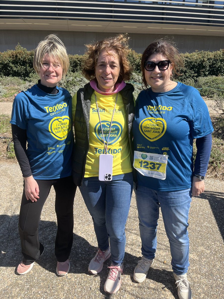 🏃🏻‍♀️🏃🏻‍♂️ S’ha celebrat la 1a Cursa Fem Salut Sant Joan, una iniciativa solidària oberta a tota la població,
en commemoració al Dia Mundial de l'Activitat Física.

👉🏻 Hi he pres part com a presidenta de la <a href="/Dipta_cat/">Diputació de Tarragona</a>. 

👏🏻 L’enhorabona a l’organització!