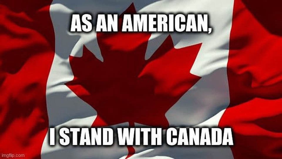 realpublicius's tweet image. Raise your hand ✋if you stand with Canada!
