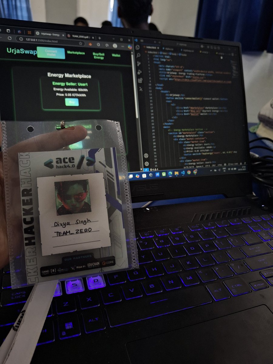 singh_divy7036's tweet image. Gear up for @AceHack_uemj Rajasthan’s biggest hackathon! 🚀💡  

Innovating, coding, and building solutions that matter. Ready to collaborate, create, and make an impact! 💻⚡  

Let’s redefine the future, one hack at a time! 🔥 #AceHack4 #TechForImpact #HackTheFuture #AceHack