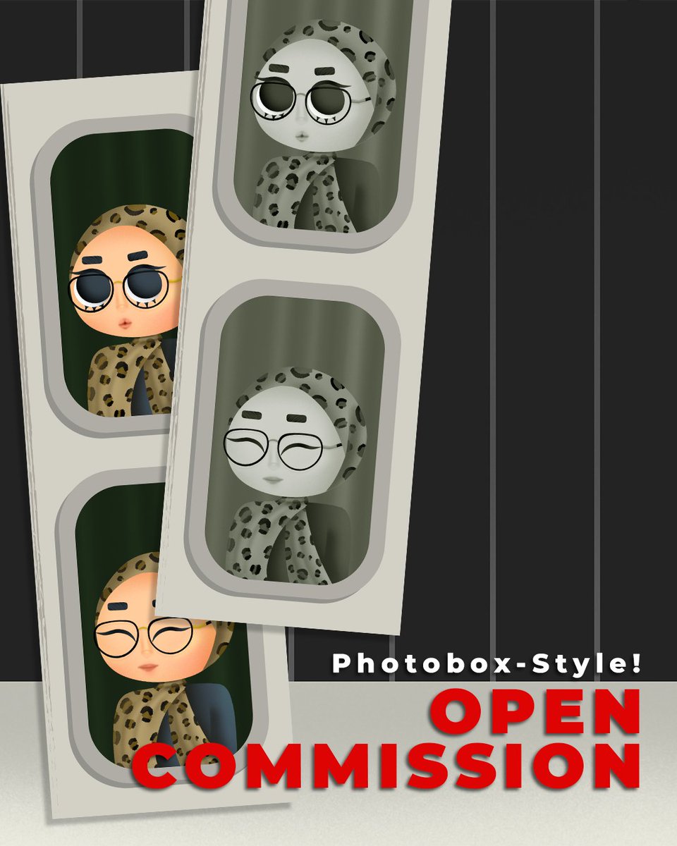 descratcherr's tweet photo. OPEN COMMISSION: Photobox Style https://t.co/cXS9LqO6yJ