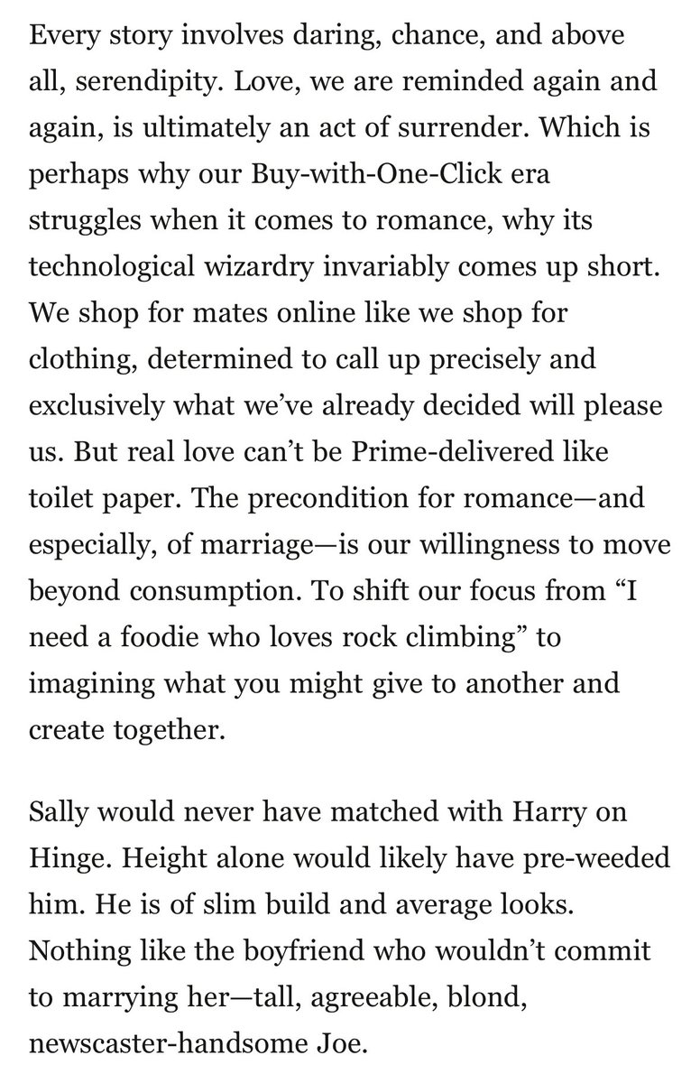 Matt Wong (@em_phile) on Twitter photo Poignant and great stuff from <a href="/AbigailShrier/">Abigail Shrier</a> <a href="/TheFP/">The Free Press</a> this Sunday about love, When Harry Met Sally, and life. Poignant and great stuff from <a href="/AbigailShrier/">Abigail Shrier</a> <a href="/TheFP/">The Free Press</a> this Sunday about love, When Harry Met Sally, and life.
