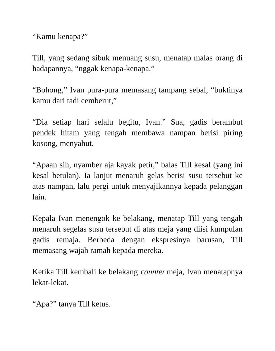 haaniverse's tweet photo. #Ivantill onebite AU 🌟

Highschool AU, till as part timer di kafe gang sebelah rumah bareng sua, hts lama tapi ga jadian-jadian (tapi berani ciuman) 😨 https://t.co/c7ixYnfmav