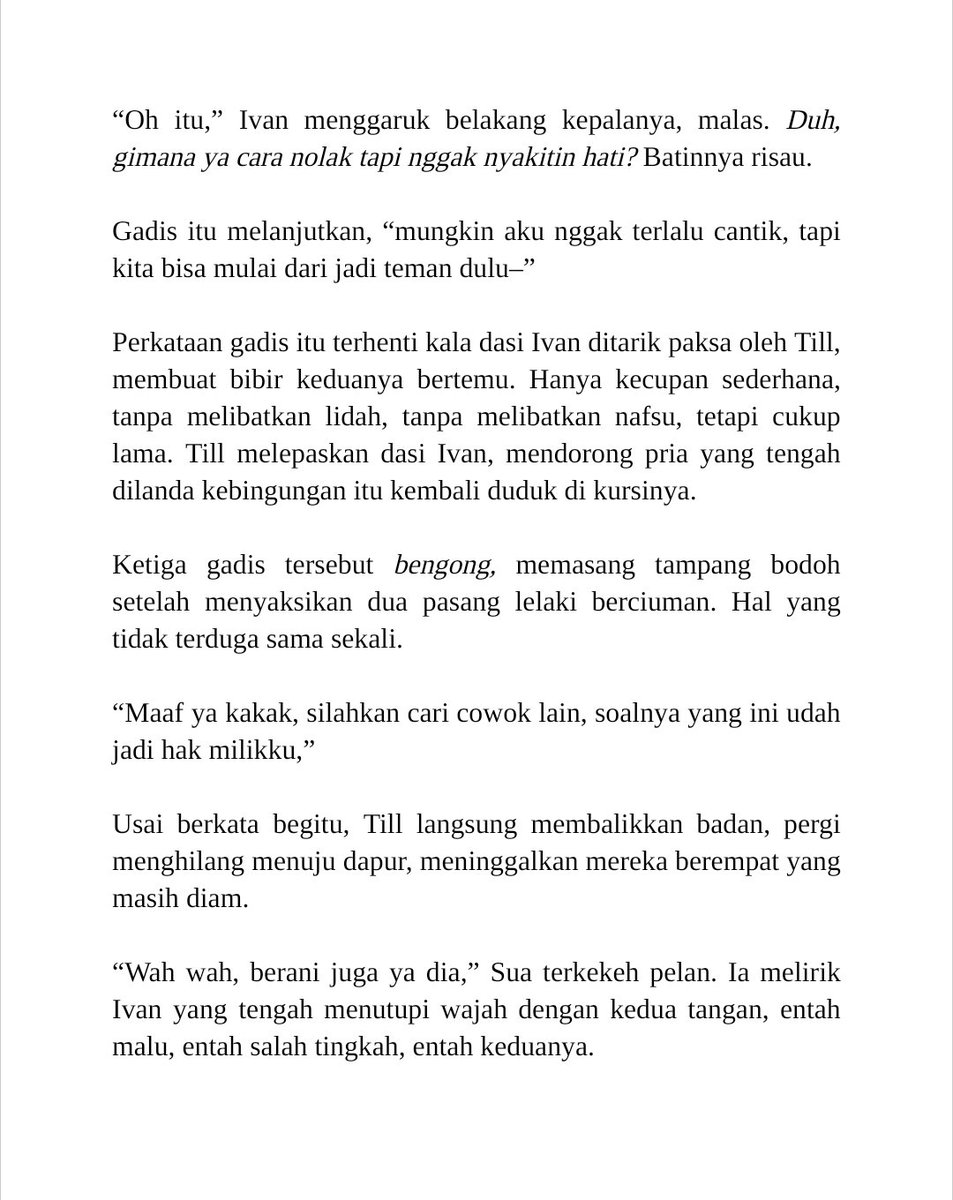 haaniverse's tweet photo. #Ivantill onebite AU 🌟

Highschool AU, till as part timer di kafe gang sebelah rumah bareng sua, hts lama tapi ga jadian-jadian (tapi berani ciuman) 😨 https://t.co/c7ixYnfmav