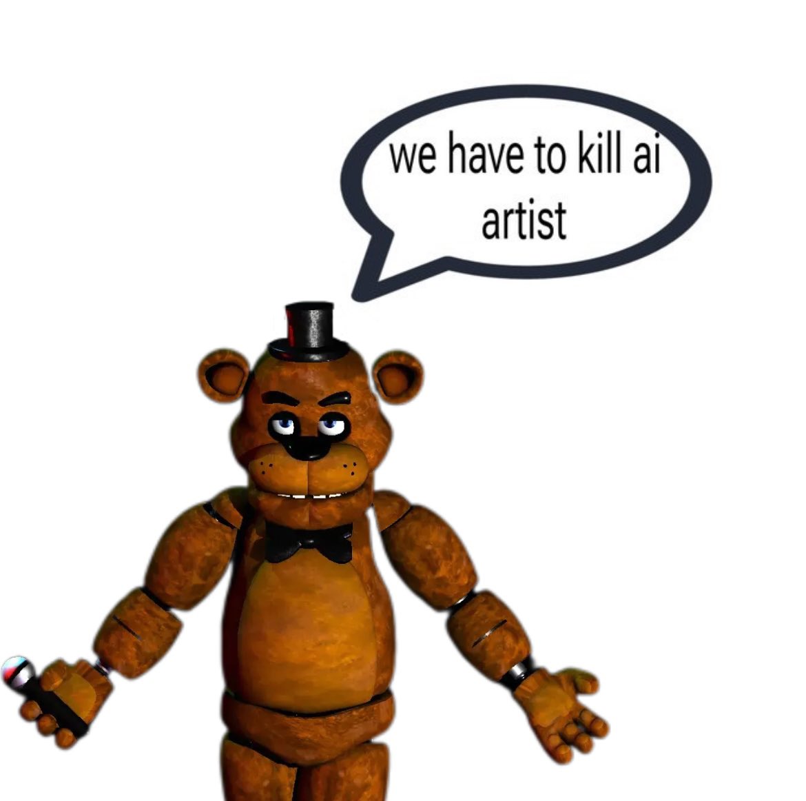 Freddy Fazbear (@thetoreadorbear) on Twitter photo 