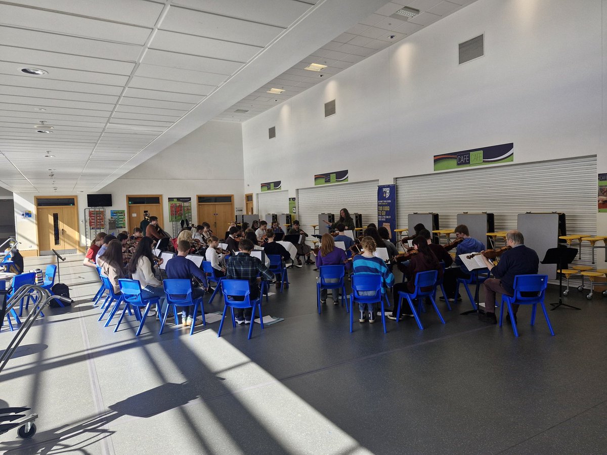 What a great day of rehearsals Fife Youth Concert Band and Fife Youth Sinfonia are having - looking forward to hearing all the progress made when we head to our residential later this week! #timetoplaymusic