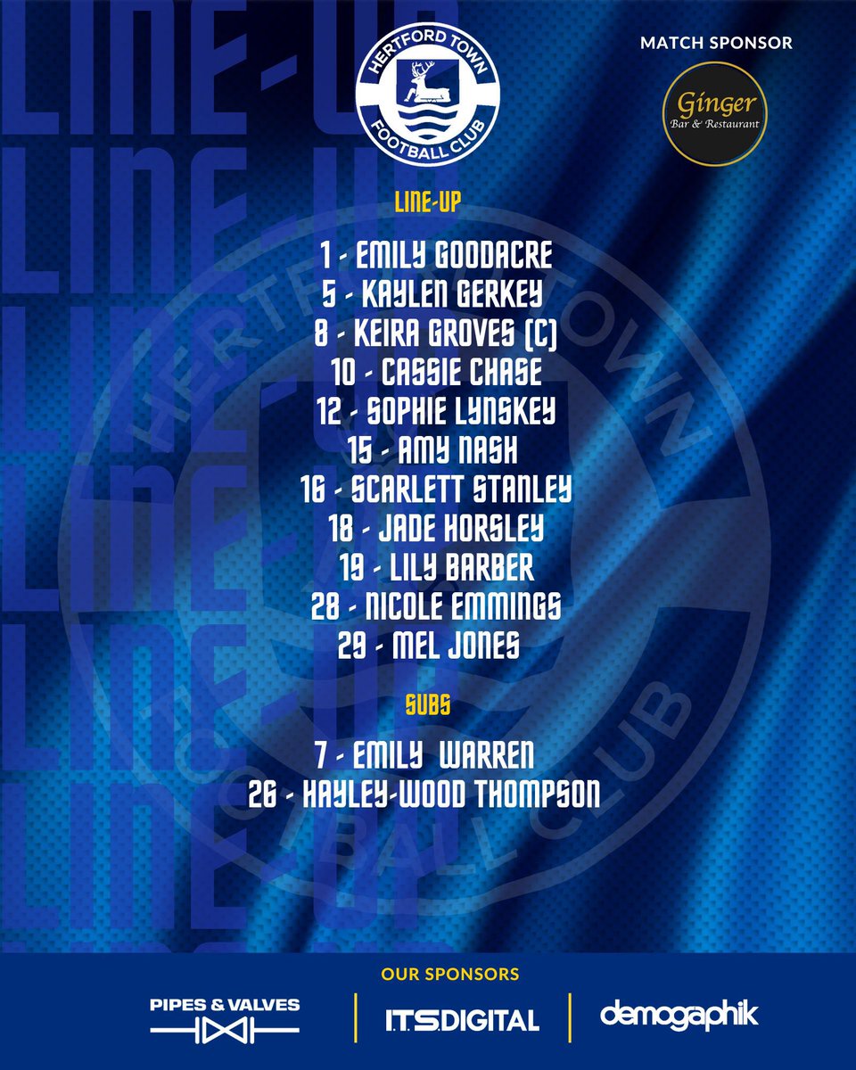 Hertford Town Girls & Women FC tweet media